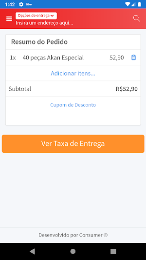 Akan Sushi Fabriciano Screenshot 2