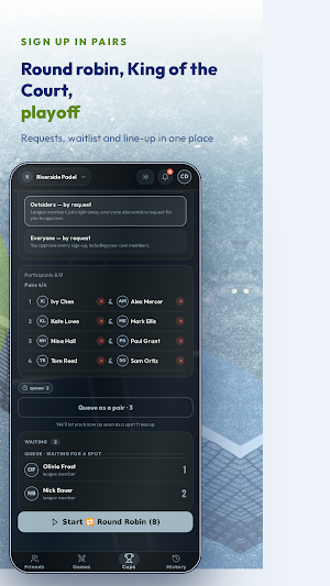PadelPack — Padel League Screenshot 3