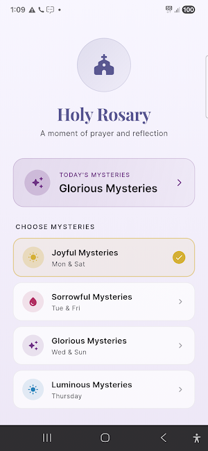 Holy Rosary - Prayer Companion Screenshot 0