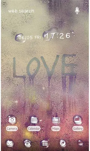 Stylish Theme-Love Glass- Screenshot 0