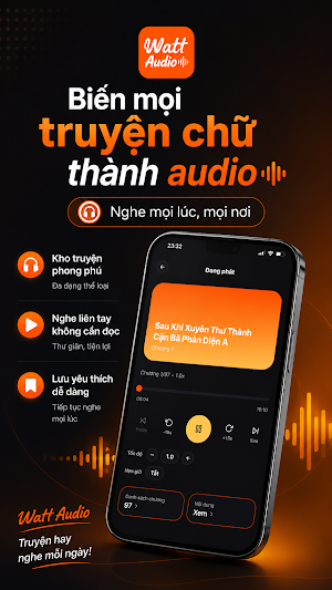 Watt Audio: Nghe Truyện Audio Screenshot 1