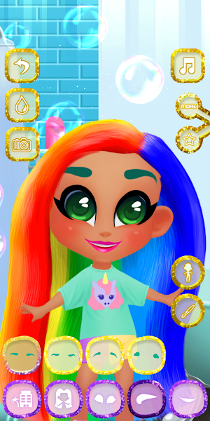 Candy Hair Salon - Doll Girl Games Screenshot 0