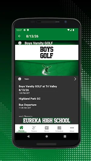 Eureka HS Hornets Screenshot 2