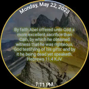 By Faith Watch Face Screenshot 3