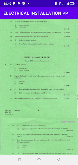 Electrical Installation pp Screenshot 2