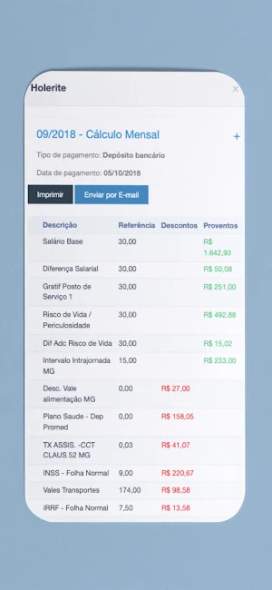 Portal HCM Screenshot 3