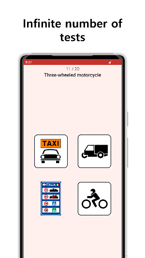 Road Signs Italy. Quiz & Test Screenshot 3