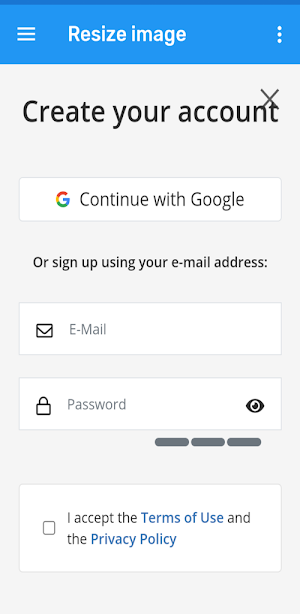 Resize image Screenshot 1