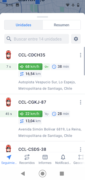 mytrackingccl Screenshot 1