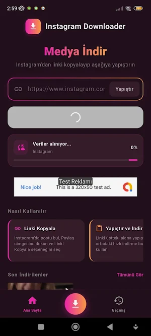 Social Downloader Screenshot 0
