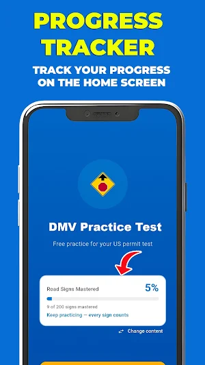 DMV Practice Test Screenshot 0