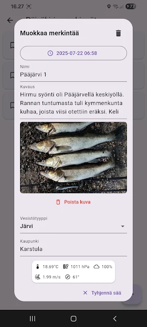 Catch a Fish app Screenshot 2