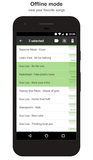 Guitar chords and tabs Screenshot 3
