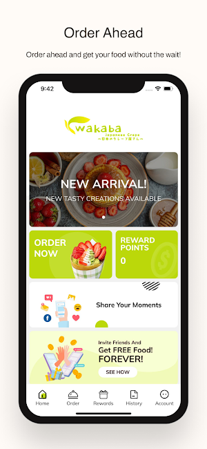 Wakaba Crepe Screenshot 0