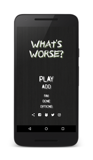 What's Worse? Screenshot 1