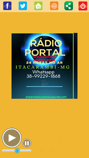 Rádio Portal Screenshot 1