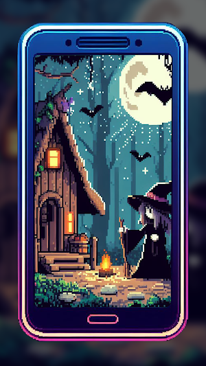 siPixel - Pixel Art Wallpaper Screenshot 2