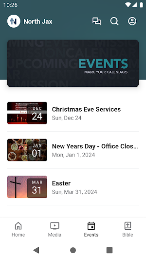 North Jax Baptist Church Screenshot 2