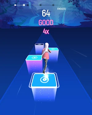 Zero Two Tiles Dance EDM Rush Screenshot 2