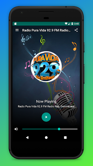 Pura Vida 92.9 FM Radio Online Screenshot 0