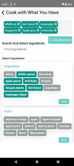 Home Cook Diary Screenshot 0