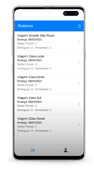 Bluesoft Roteiro de Entregas Screenshot 0