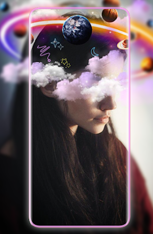 Girl Aesthetic Wallpaper Screenshot 3