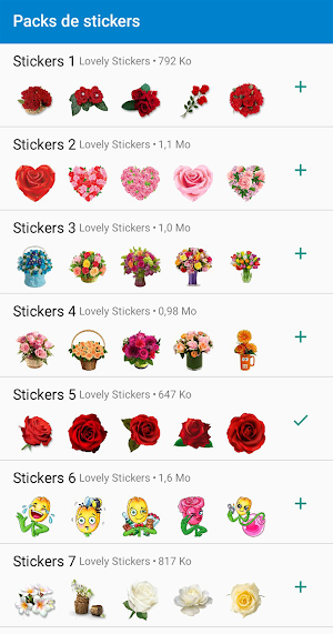 Stickers Flowers WASticker Screenshot 0