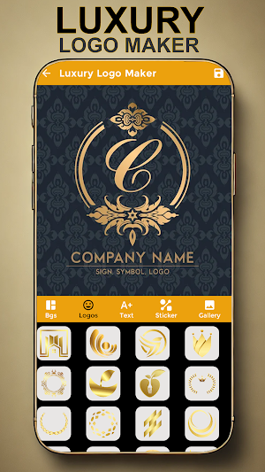 Luxury Logo Maker Screenshot 2