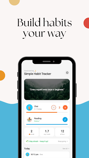 Simple Habit Tracker Screenshot 1
