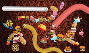 Slither Worm-Hungry Snake Game Screenshot 0