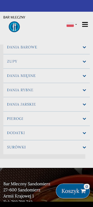 Bar Mleczny Sandomierz Screenshot 0