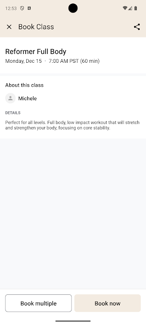 PLNK Pilates Screenshot 2