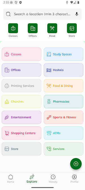 Campus Mapper Screenshot 3