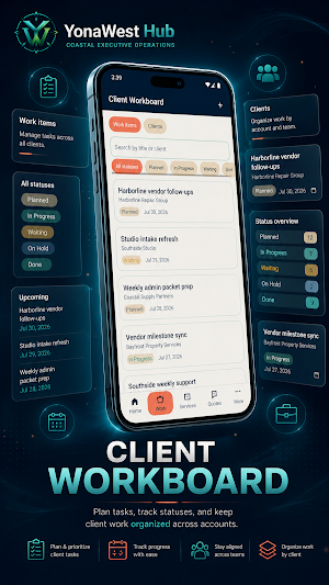 YonaWest Business Hub Screenshot 1