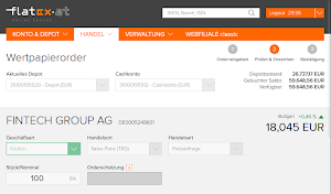 flatex AT Screenshot 3