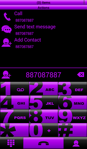 Theme Chess Purple RocketDial Screenshot 0