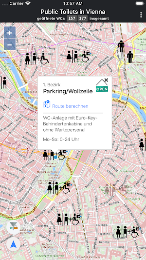 Public Toilets in Vienna Screenshot 2