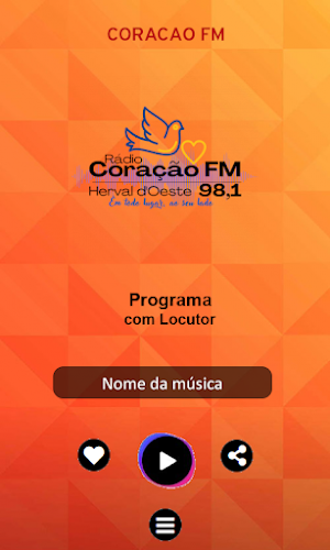 Coração FM Screenshot 1