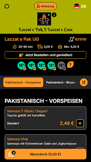 Lazzat e Pak App Screenshot 2