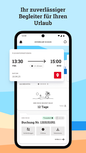 DERTOUR Reiseplaner Screenshot 1
