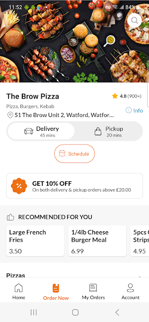 The Brow Pizza Screenshot 2
