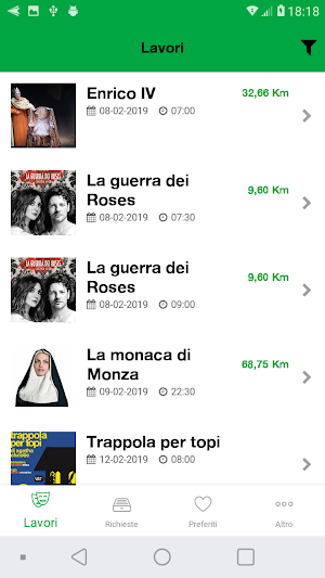 Backstage Allestimenti Screenshot 1