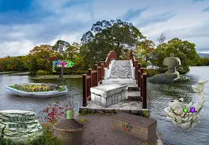 Escape Game lake House Autumn Screenshot 2