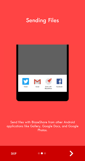 BlazeShare File Transfer: All Share & Fast Connect Screenshot 1