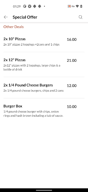 Elevenses Pizzeria Screenshot 3