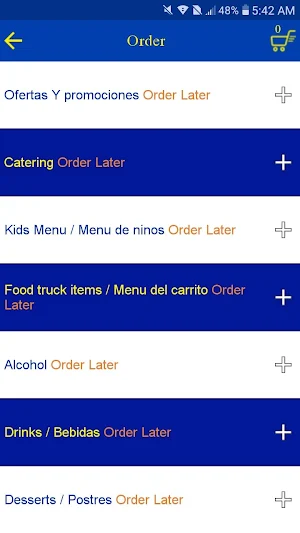 Chimiking - Latin Restaurant Screenshot 2