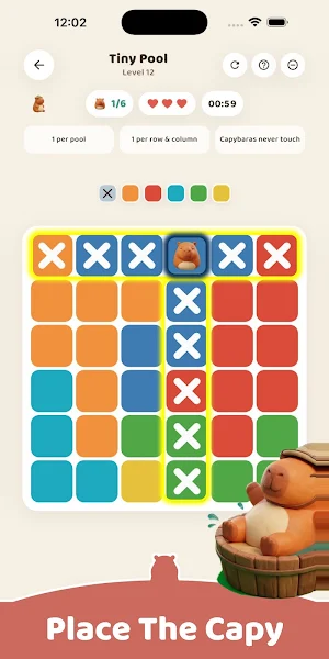 Capydoku: Capybara Star Battle Screenshot 0