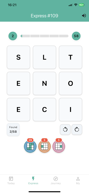 Squaredle Screenshot 1