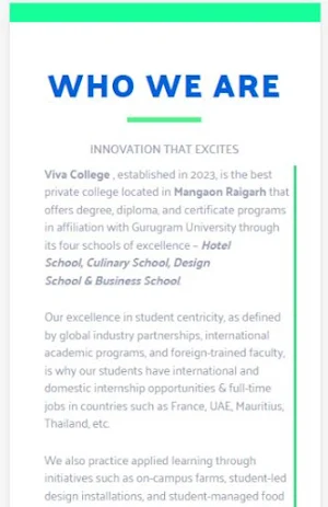 VivaCollege Screenshot 1